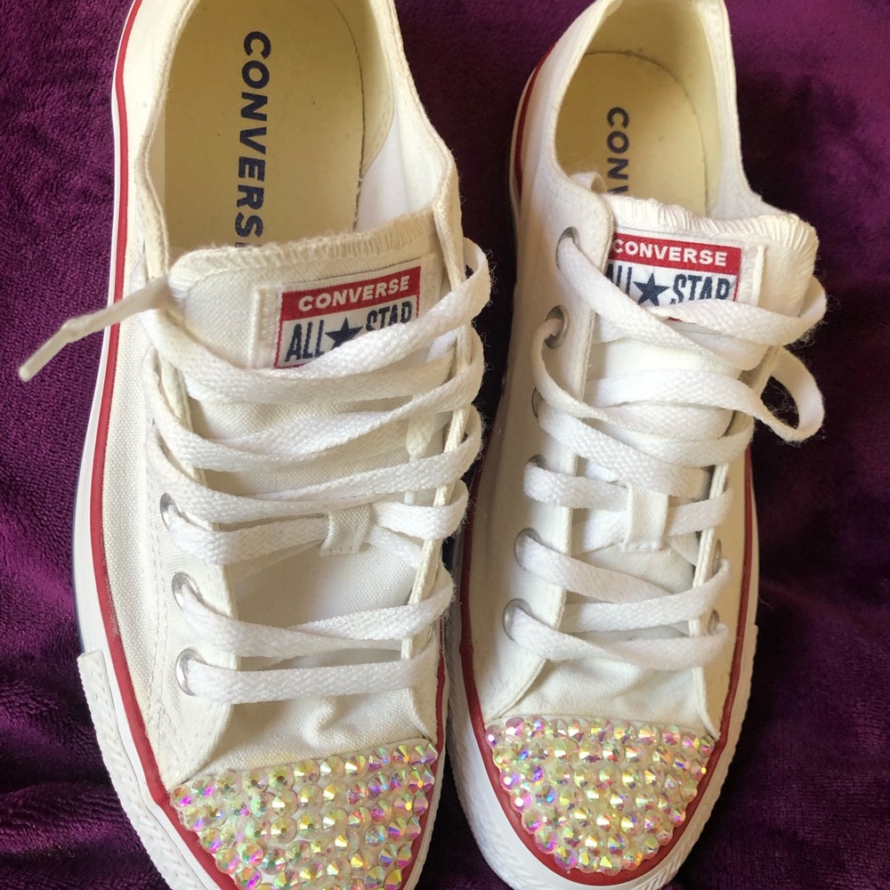 White Converse Sneakers